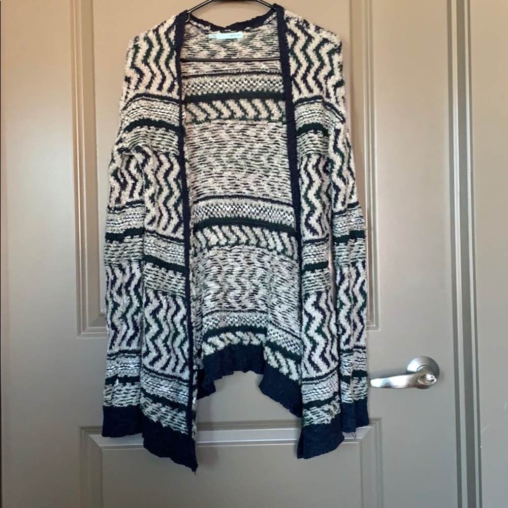 Fuzzy cardigan